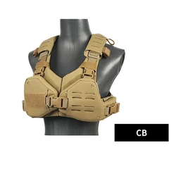 DMGear Chaleco táctico mujer con placas MOLLE ligero para exteriores