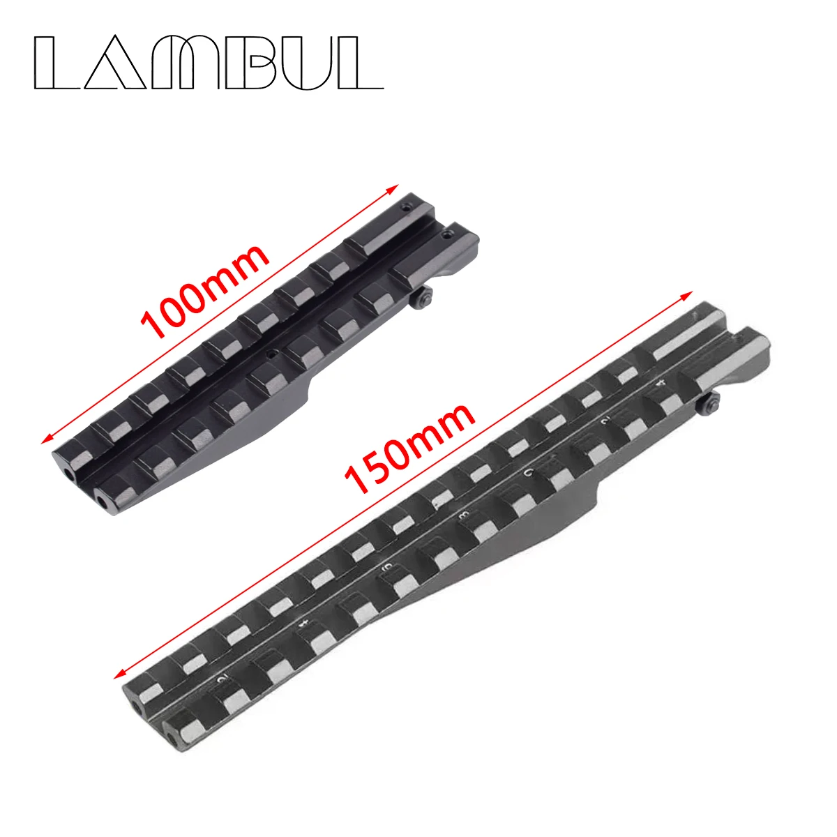 Soporte de riel trasero táctico AK para caza cola de milano 20mm AK soporte de riel trasero se acepta AK47 AK74 Red Dot Sight Picatinny Mount - imagen 2