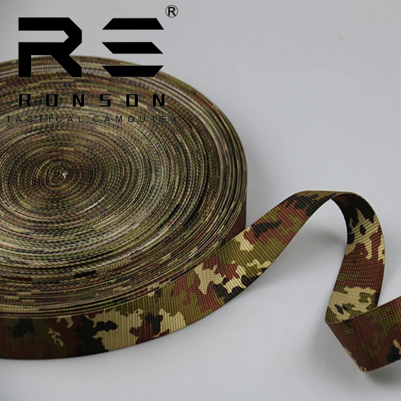 Correas de camuflaje de alta densidad, poliéster Molle, equipo de caza táctico, accesorios de ropa, MC, Italia, ATFG, MCBK, 1M - imagen 3