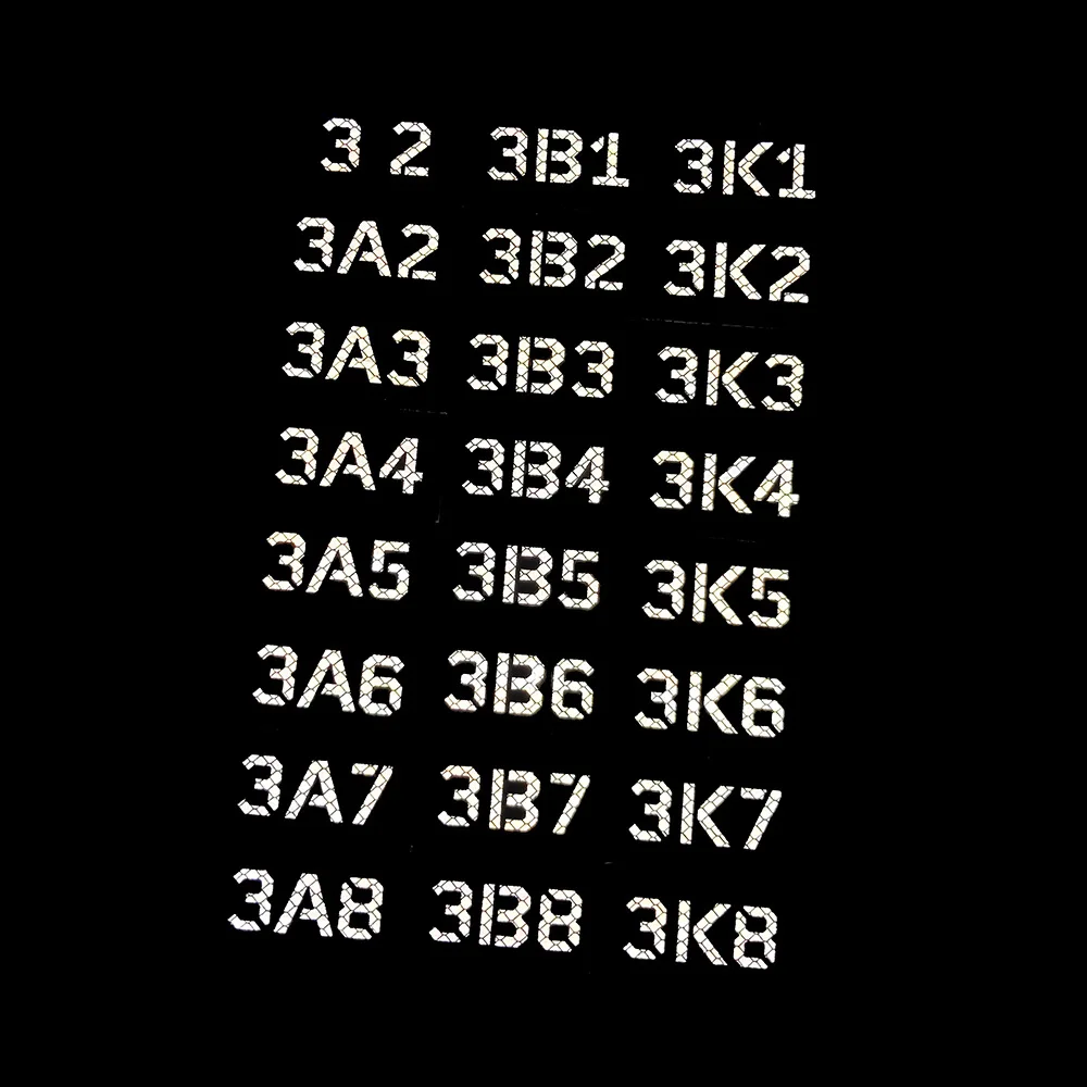 Parche de señal de llamada infrarrojo Muiticam CP 3A1-3A8/3B1-3B8/3K1-3K8, insignias militares tácticas, parches reflectantes para brazalete para gorras - imagen 3