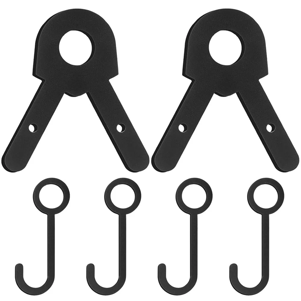 Colgador de objetivo de acero AR500, Kit de soporte para objetivo de tiro, gancho colgante de objetivo de Metal, soporte para objetivo de acero, perchas de Metal para tubos DIY