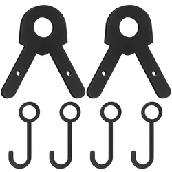 Colgador de objetivo de acero AR500, Kit de soporte para objetivo de tiro, gancho colgante de objetivo de Metal, soporte para objetivo de acero, perchas de Metal para tubos DIY