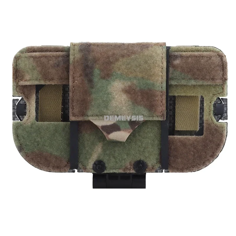 Tablero de navegación plegable MOLLE táctico CS Airsoft, funda de mapa, Panel administrador, soporte para teléfono móvil, accesorios de caza al aire libre - imagen 2