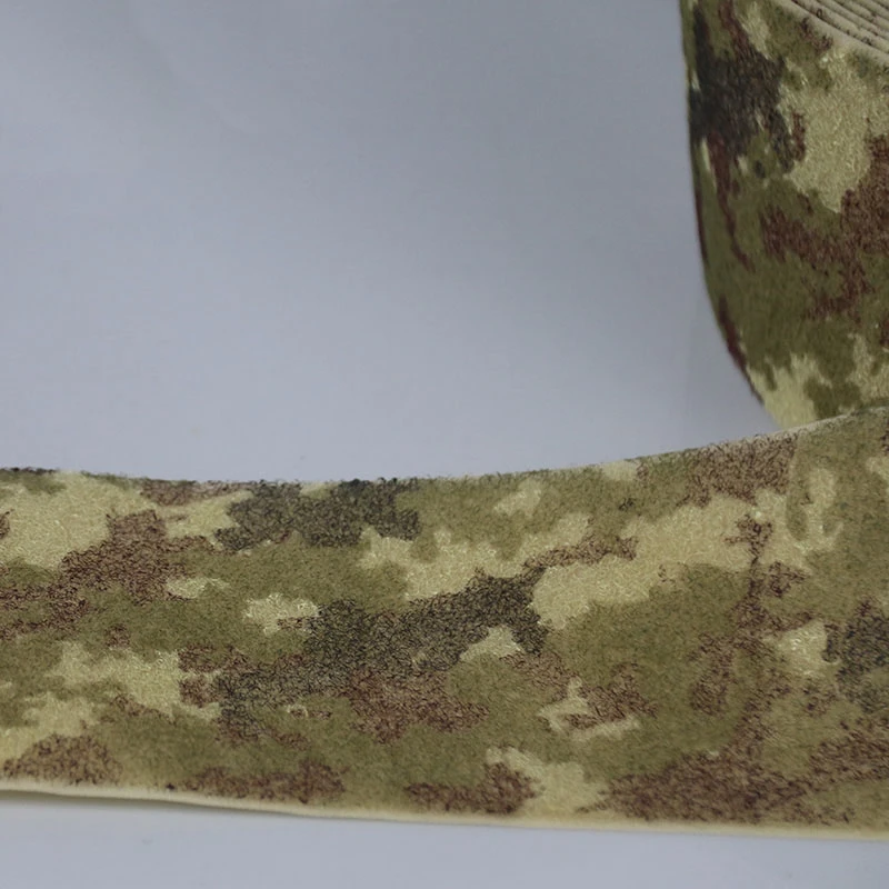 Correas de bucle de camuflaje, cinta de superficie peluda para bolsa de chaleco de ropa táctica DIY - imagen 3