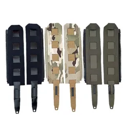 Adaptador MOLLE con cremallera para portador de placa y chaleco