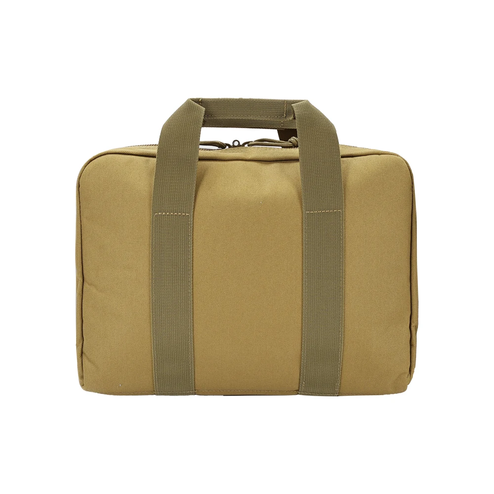 Bolsa de almacenamiento portátil para pistola táctica, estuche de herramientas Dual, pistola de rango 22 LR, funda para Glock 1911, Cz-75, Taurus G2c, caza - imagen 3