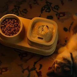 Fuente de agua para mascotas, filtro automático USB, bebedero eléctrico silencioso para gatos, alimentador para mascotas, bebedero de hilo de recircular 2 en 1 para gatos