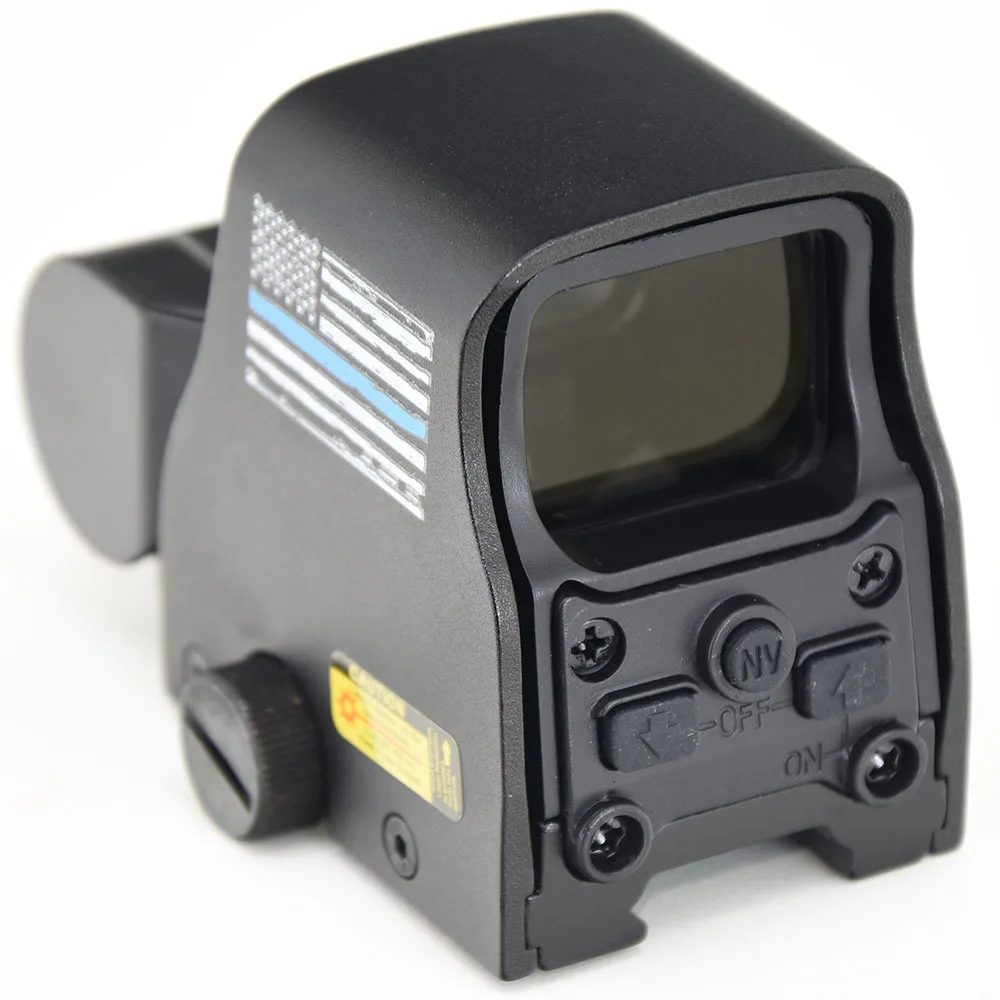 Hot Sale 556 Holographic Collimator Red Dot Sight Airsoft Hunting Gear W/20mm Rail Mounts - imagen 5