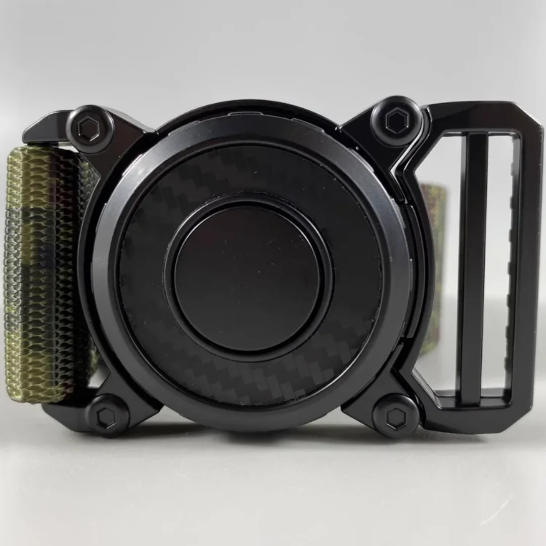 Cinturón interior táctico de nailon ruso, Camuflaje Digital EMR, cabeza redonda, hebilla rápida - imagen 4