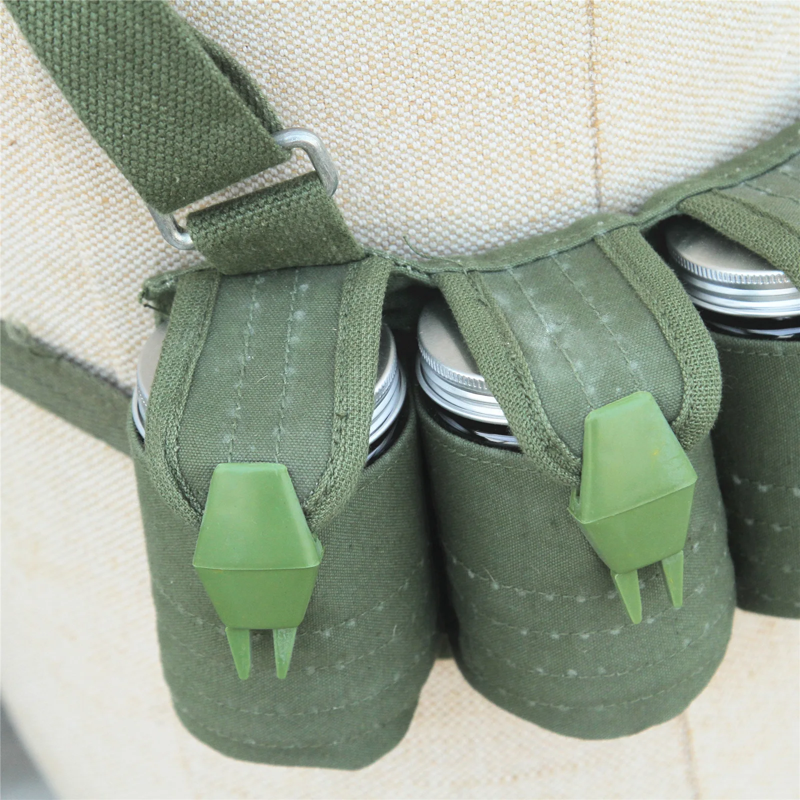 Bolsa de mano individual para exteriores, almacenamiento de herramientas de pesca, bolsa de lata sellada - imagen 5