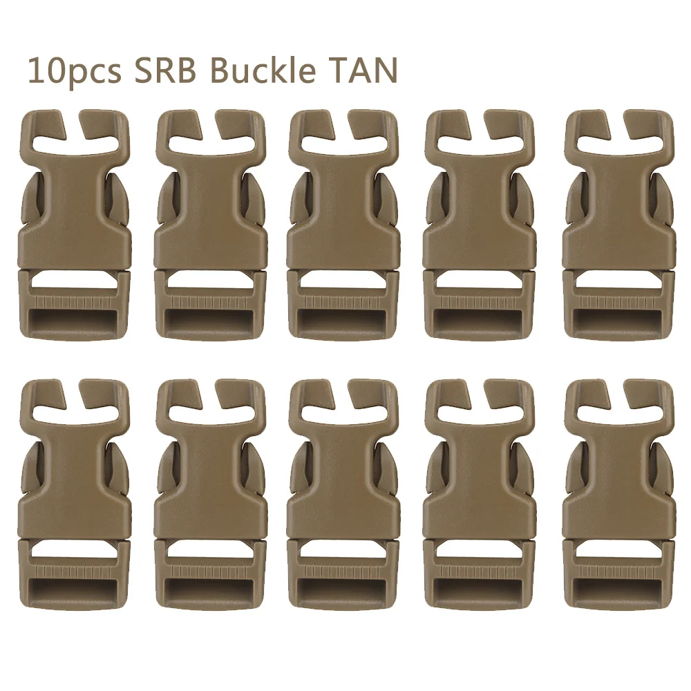 10PCS SRB Buckle T