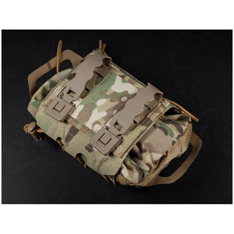 Caza táctica Molle revestimiento desmontable bolsas de supervivencia de despliegue rápido de dos piezas bolsa de emergencia - imagen 2