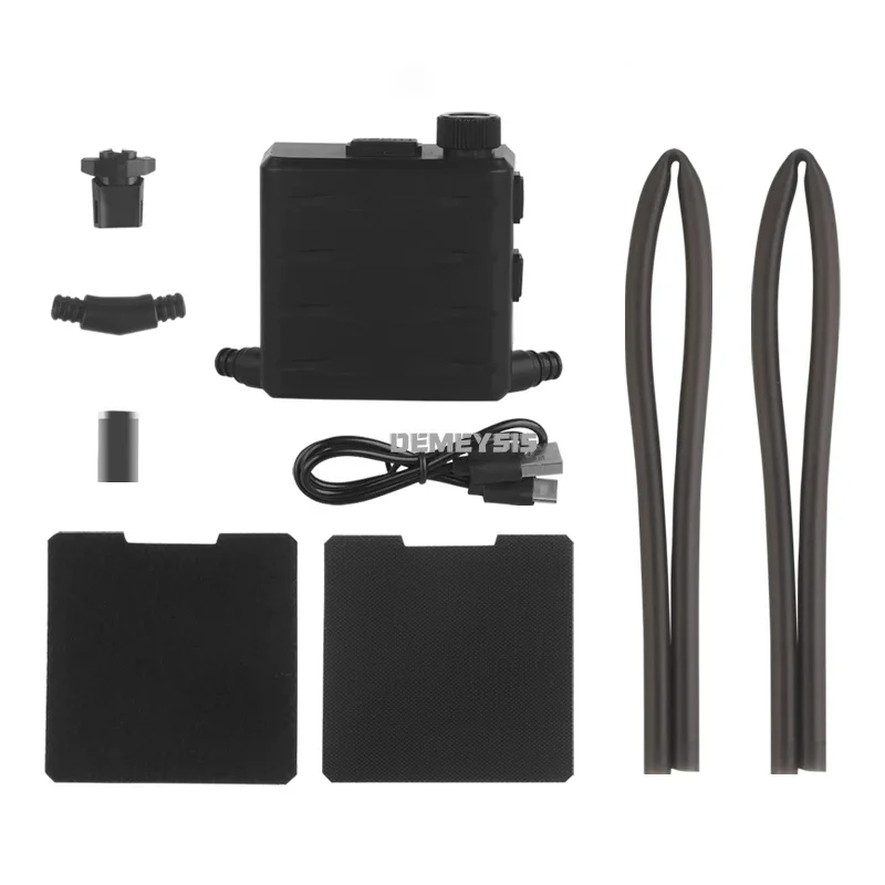 Gafas tácticas desempañador para disparar al aire libre, gafas para senderismo, ventilador antivaho, Kit de gafas de velocidad del viento ajustables, desempañador - imagen 2