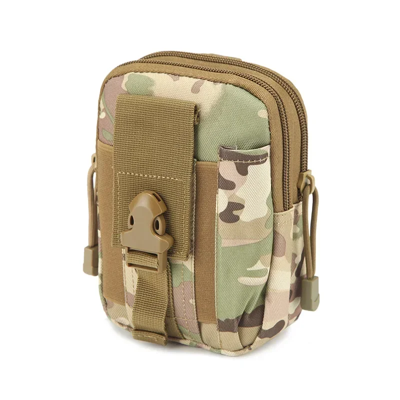 Molle bolsa cinturón táctico riñonera hombres Camo teléfono Fanny bolsillo bolsa de herramientas de supervivencia para correr viajes Camping caza Airsoft CS - imagen 4