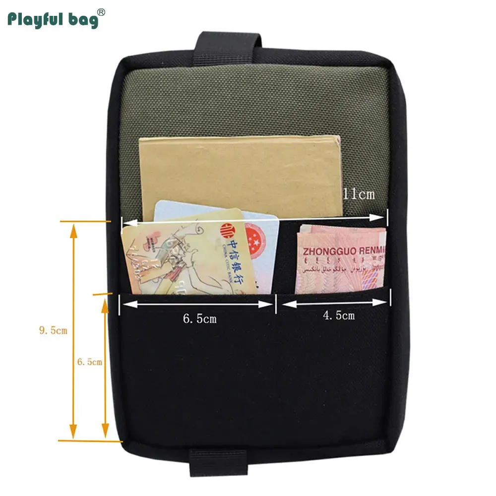 Bolsa de almacenamiento de herramientas EDC táctica para exteriores, bolsa de accesorios compacta multifuncional, bolsa para artículos diversos, bolsillo de caza AVA324 - imagen 2