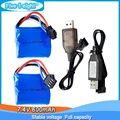 2Pcs with USB cable