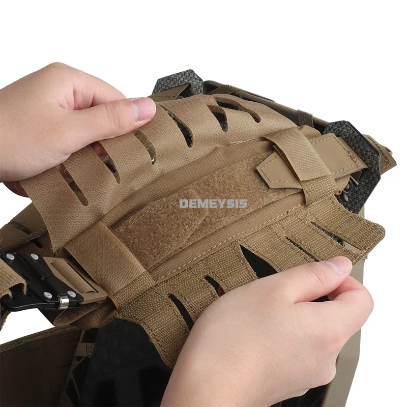 Chaleco táctico ligero de combate, faja ajustable de liberación rápida, chaleco con hebilla, cuerda de rescate, chalecos Airsoft para caza y Paintball - imagen 5