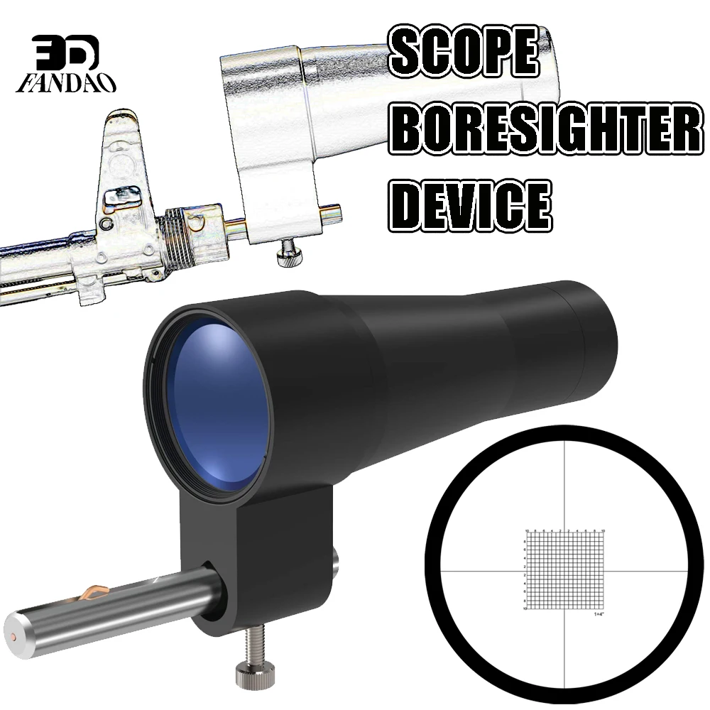 Dispositivo de alcance Boresighter Kit de obturador óptico.177 a.50 Kit de mira de orificio