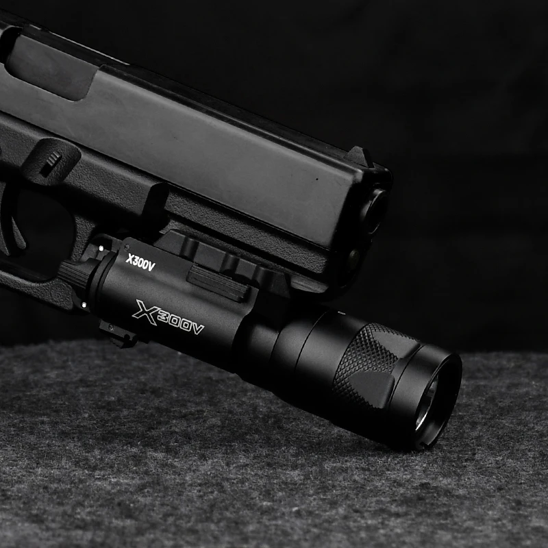 WADSN-linterna táctica X300 X300 Ultra XH35 X300V, luz LED estroboscópica, lámpara de montaje de aluminio, linterna colgante Airsoft X300UH-B - imagen 2