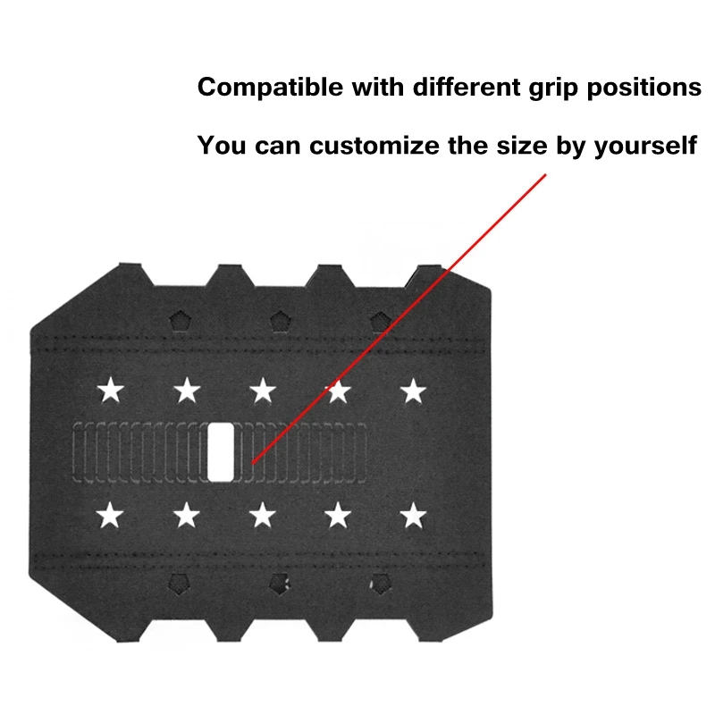 Cubierta de riel de pistola táctica, envoltura de riel, escudo térmico pesado, envoltura de engranaje, protección de mano, rieles de varios diámetro para AR15 N4 KAC MCX HK416 - imagen 4