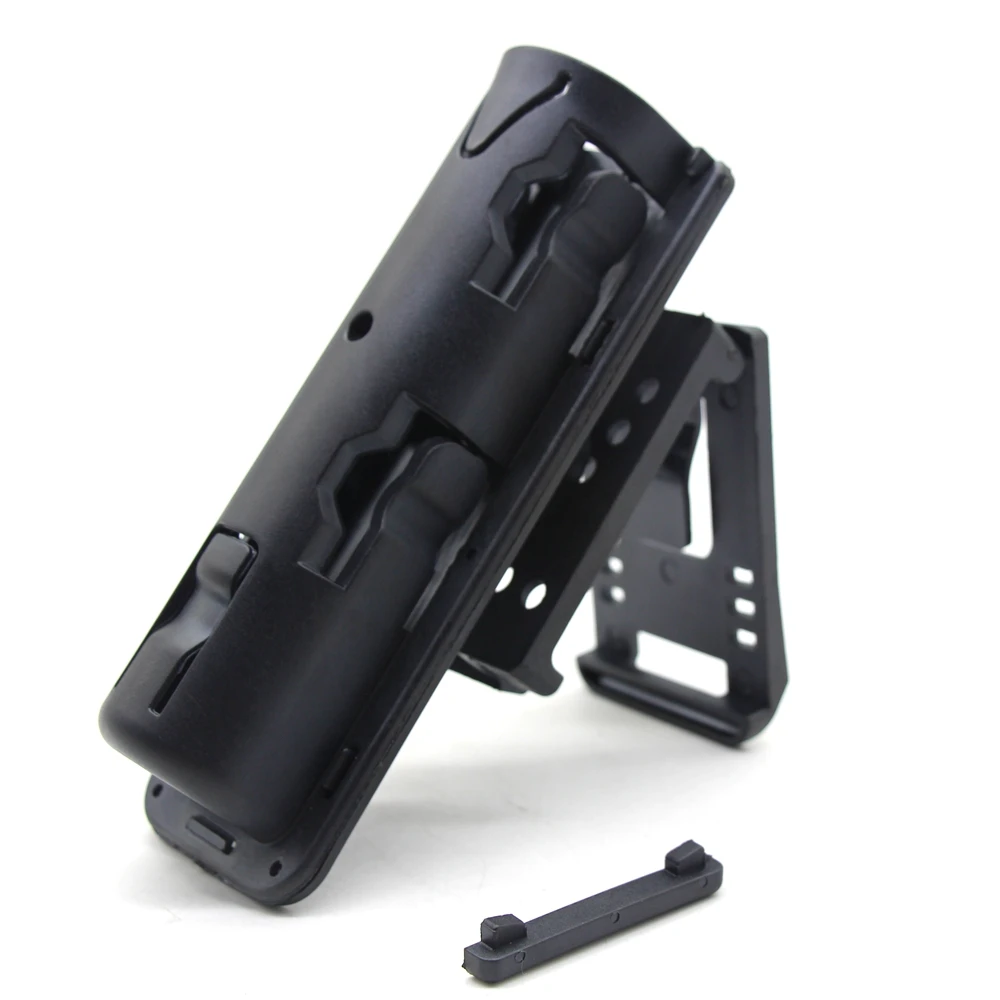 Soporte de murciélago con abrazadera de cinturón, caja de murciélago universal giratoria de 360 grados y extensible, adecuado para tirar rápidamente del cinturón pur