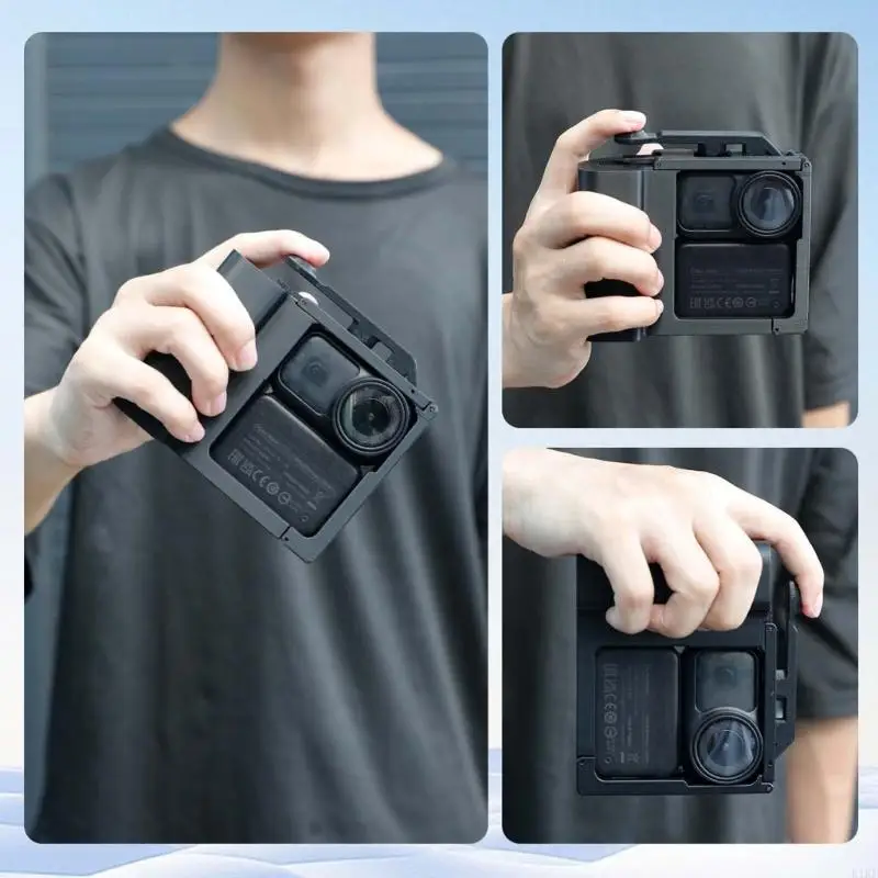 Soporte agarre para cámara, soporte para Street Grip Vlog, Combo soporte para cámara, accesorios Cámara Acción K1KF