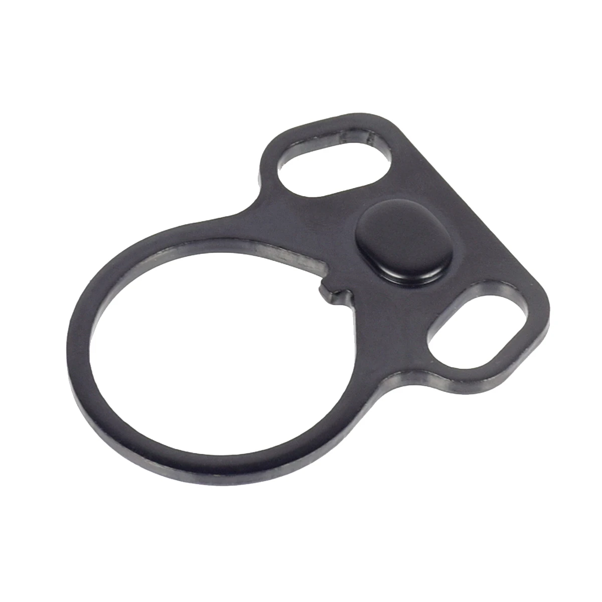 Placa de extremo de montaje de eslinga Dual ambidiestra, hebilla de correas de 2 puntos para pistola de aire, Rifle M4, pistola de caza, AR-15 - imagen 5