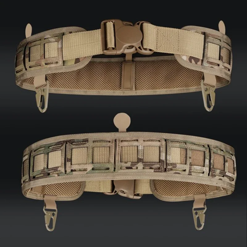 Cinturón táctico Molle, conjunto de cinturón de batalla, tiro de Paintball, juego de combate, cinturón, equipo para deportes al aire libre - imagen 3