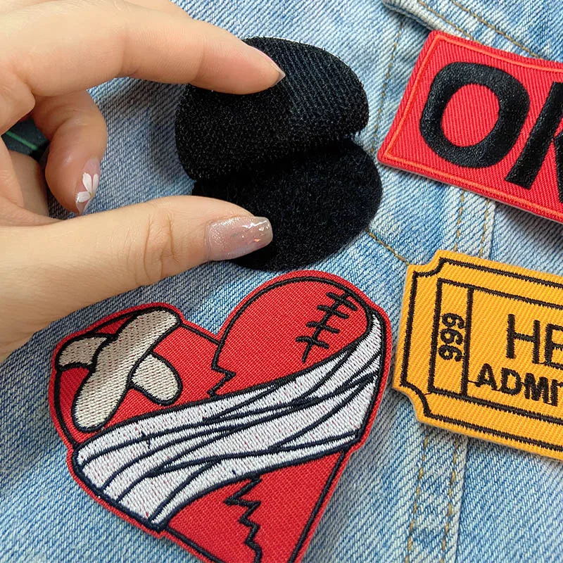 Parche de gato Animal, parches bordados de dibujos animados en ropa, parches bordados para coser para ropa, pegatinas para planchar, parches para planchar DIY - imagen 3