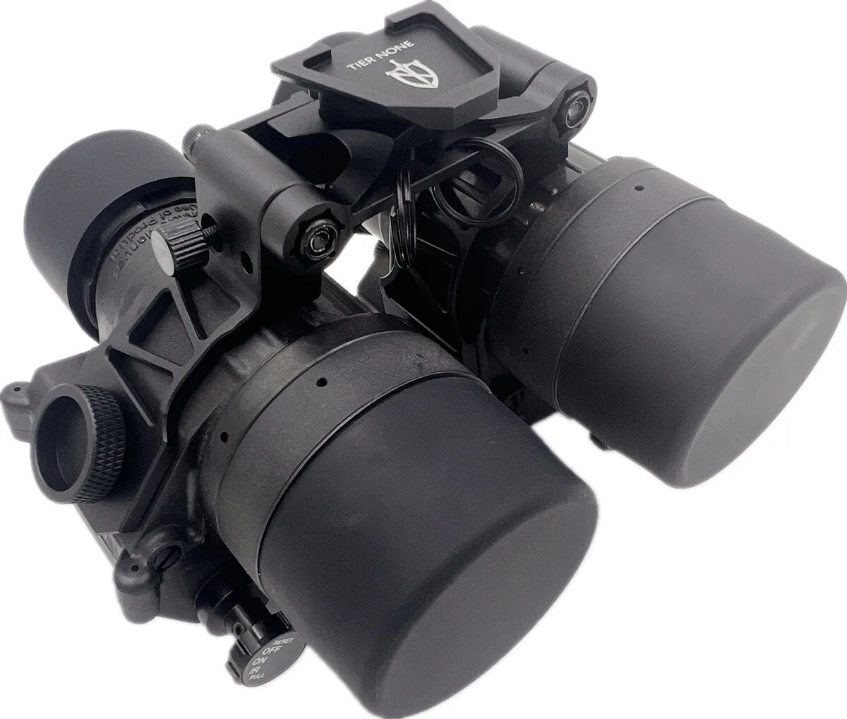 Puente Binocular de soporte de brazo J de cola de milano de montaje NVG de Metal PVS28 para Dual PVS14 - imagen 4