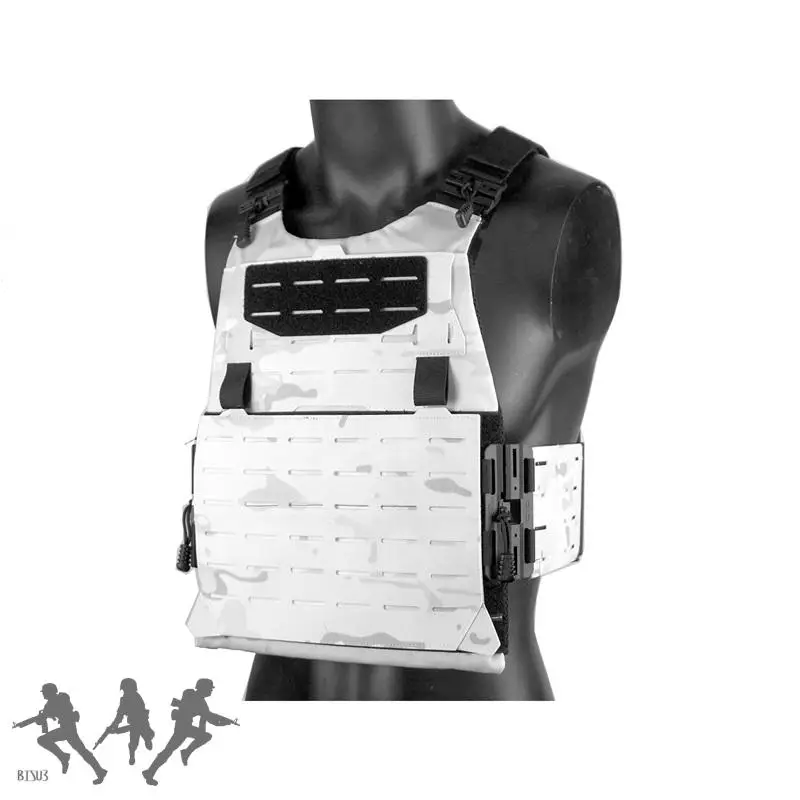 Chaleco táctico de camuflaje para exteriores, airsoft, MCAP, Camuflaje, modularización Molle, rápido, desmontable, magnético, paintball - imagen 5