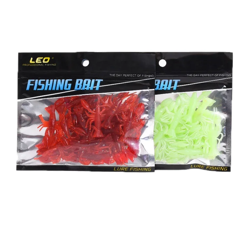 Camarones suaves - Detalle brillante