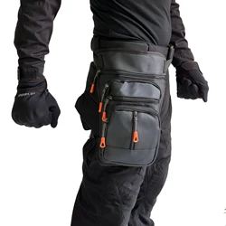 Bolsa de pierna impermeable de nuevo estilo, riñonera multifuncional para deportes al aire libre, bolsa de pierna táctica para motocicleta, equipo al aire libre para hombres