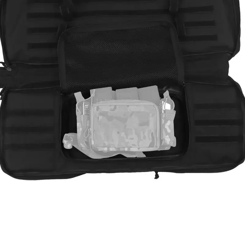 Bolsa de pistola táctica de 83cm, bolsas de herramientas para Rifle de combate y caza de gran capacidad, juego de guerra Airsoft, bolsos de rango de combate de Paintball - imagen 5