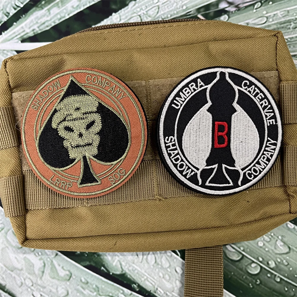 Parches de la serie UMBRA Call of Duty, insignia de moral táctica, pegatina bordada de gancho y bucle - imagen 2
