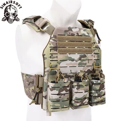 Chaleco portaplacas táctico Multicam con liberación rápida