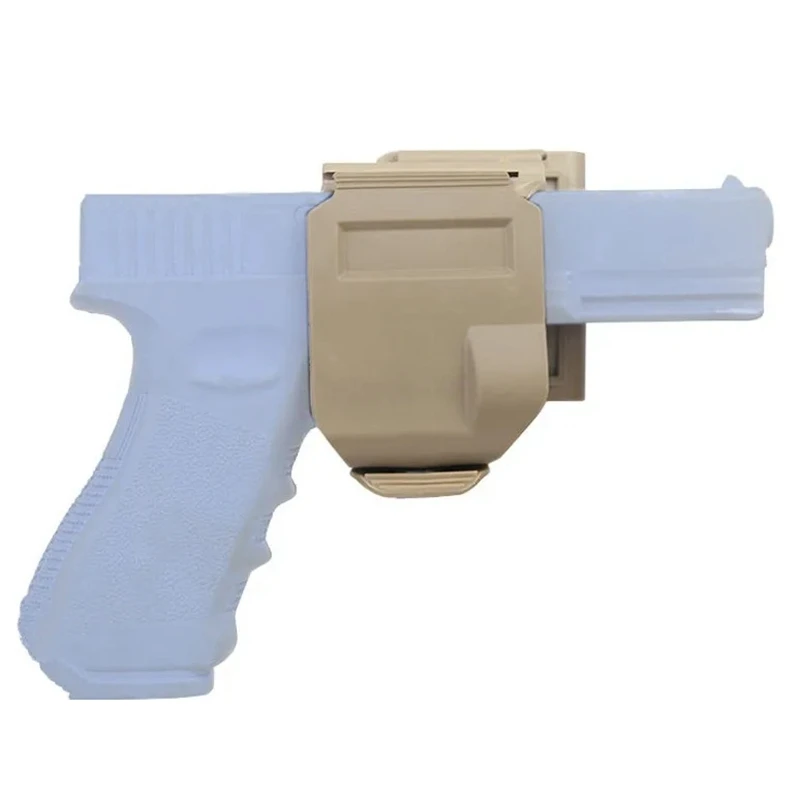 Funda táctica pistolera derecha con clip de cintura