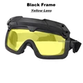 black yellow lens