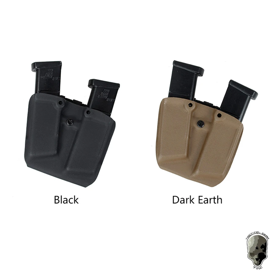 TMC Tactial 0305 Kydex Bolsa doble para revistas Mag Carrier G17 para sistema de correa - imagen 4