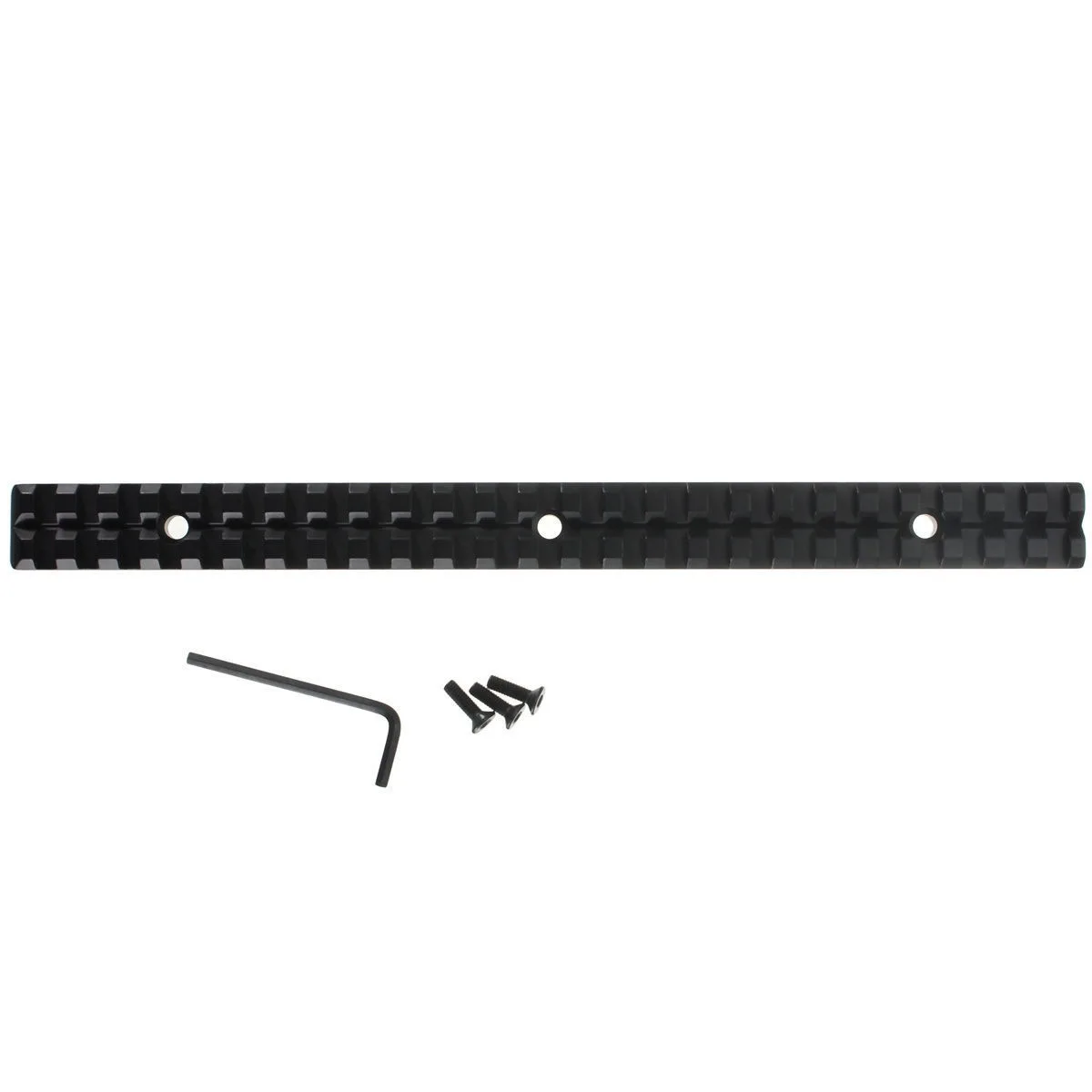 Raíl extendido aluminio 20mm para M16 M4 HK416 Airsoft táctico - imagen 4