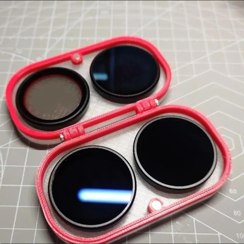 Caja organizadora filtros CPL ND8/16/32, caja almacenamiento resistente agua para acción 4/5, equipo fotografía K1KF - imagen 5