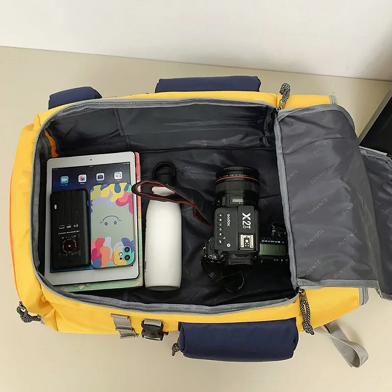 Bolsa de bádminton para deportes al aire libre, mochila de viaje, Camping, senderismo, para hombres y mujeres, ordenador portátil grande, estudiantes, fin de semana, escalada, bolsas universitarias - imagen 5