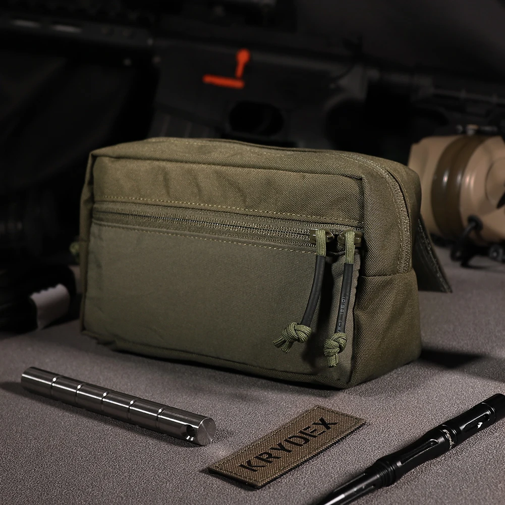 KRYDEX 500D bolsa táctica de descarga estilo Spiritus riñonera Abdominal bolsa de herramientas de almacenamiento aparejo de pecho accesorios portadores de placa - imagen 5