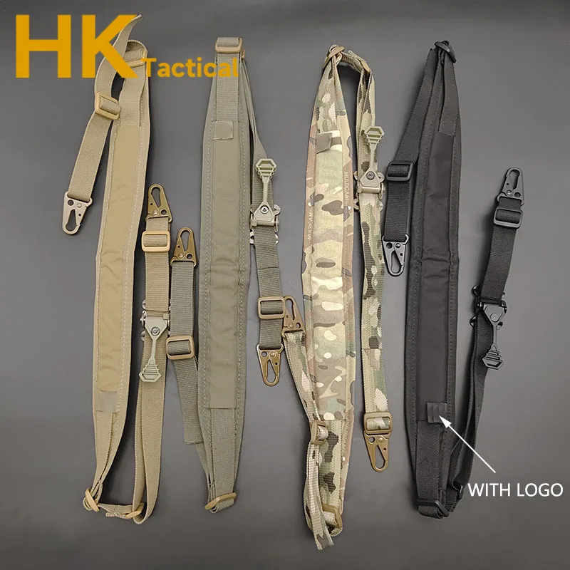 Correa táctica de liberación rápida para Rifle, correa de hombro ajustable de 2 puntos, accesorios para armas de caza y tiro Airsoft - imagen 5