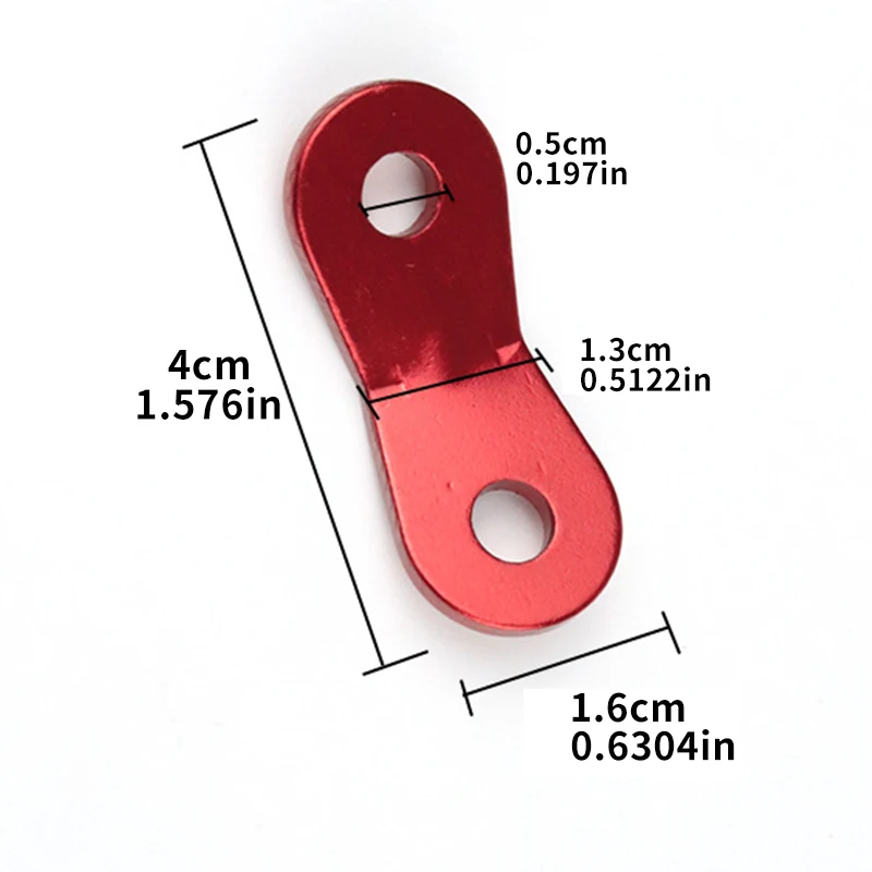 Hebillas para tienda de campaña, Tensor de cuerda ajustable, accesorios para acampada, 10 unidades - imagen 3