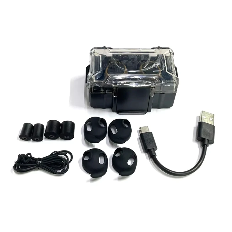 Earmor M20 Tapones para los oídos intrauditivos Tapones para los oídos electrónicos antiruido NRR26 para disparar Protección auditiva - imagen 5