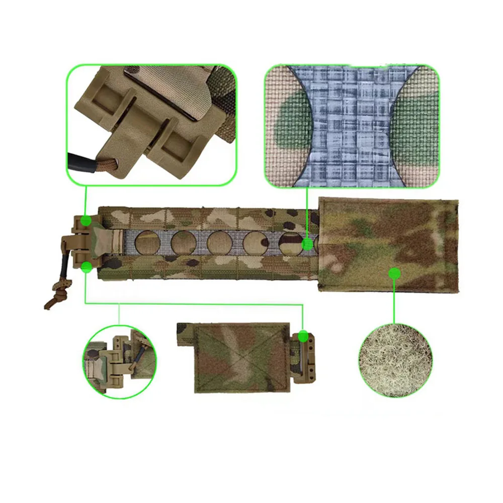 Chaleco Táctico - Vista superior