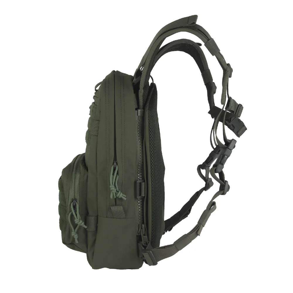 Mochila Modular estilo OPHIDIAN Backpanel serie R, juego de bolsa multifunción con cremallera para exteriores, chaleco de caza Airsoft, soporte para placa - imagen 3