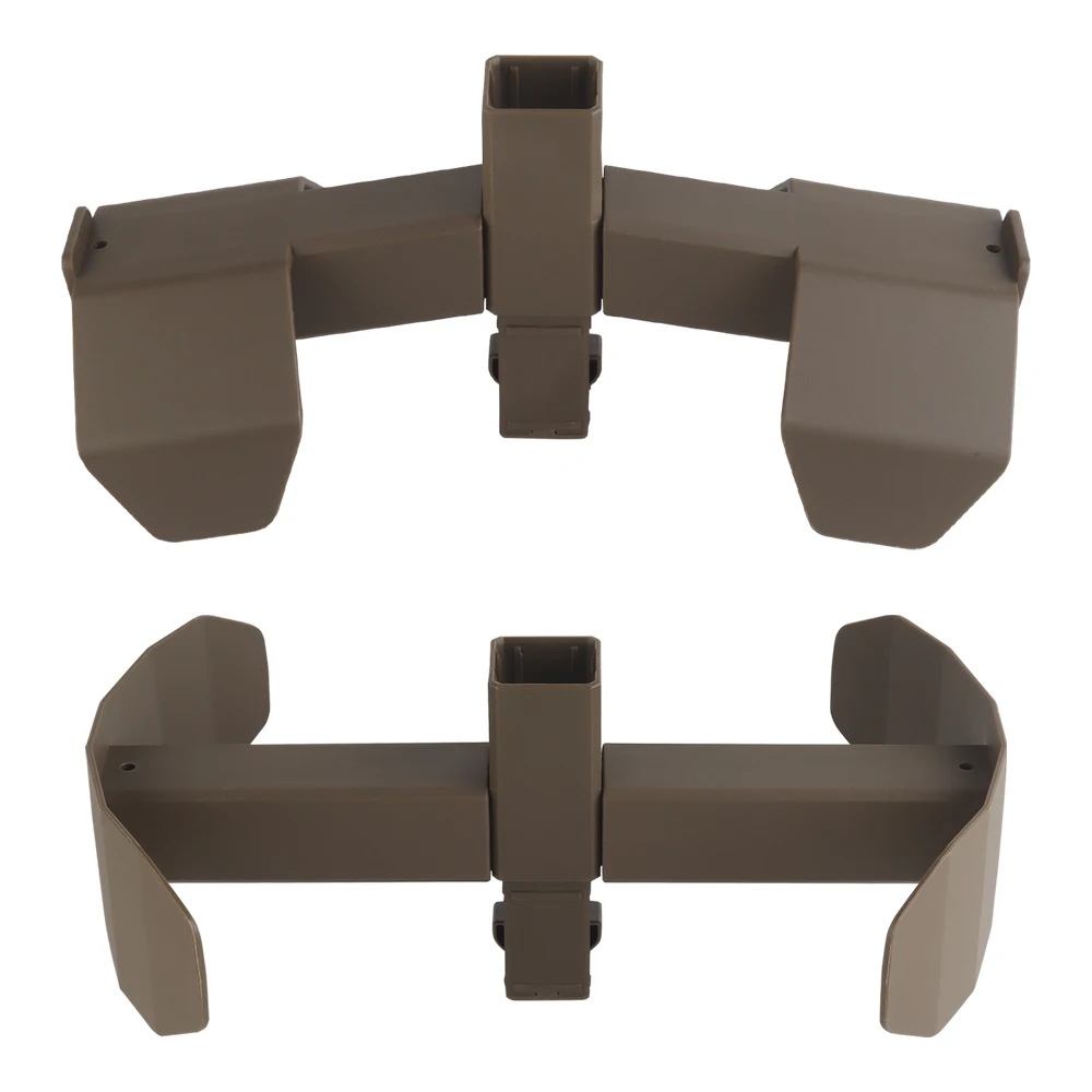 Soporte de exhibición de equipo táctico para armadura corporal/casco rápido/cremallera para cinturón MOLLE, soporte portador de placa para chaleco Airsoft de caza - imagen 3