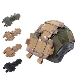 MK2 Bolsa táctica para batería de casco militar multifunción